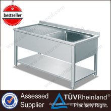 2017 China Supplier Kitchen Outdoor Stainless Steel Sink Table